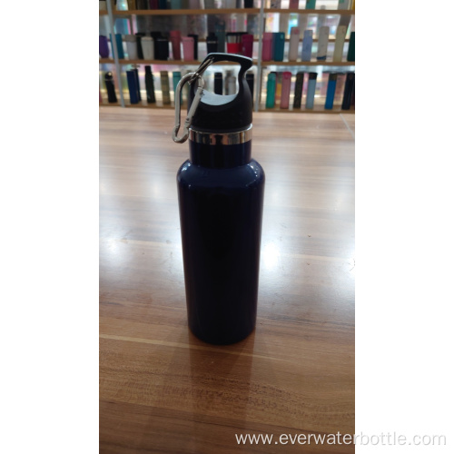 480ml Stainless Steel Solid Color Vacuum Sports Bottle